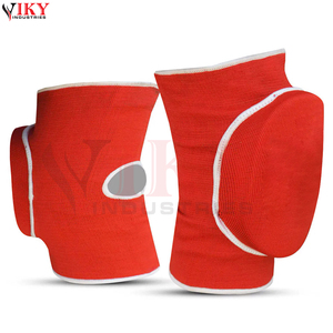 Équipement de protection personnalisé pour les arts martiaux MMA, le kickboxing, l'entraînement, genouillères de boxe élastiques, rembourrage en éponge résistant - Product Image 4