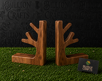 Porte-livres en bois naturel, support de livres minimaliste pour bibliothèque, décoration de bureau à domicile, support de livres pour table