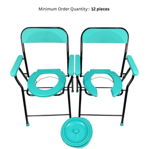 Portable <b>Commode</b> <b>Chair</b> with Bucket (sagar) - Product Image 2