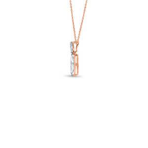 ลูกแพร์และมาร์คีส์ตัดจี้เพชรที่สง่างามคอลเลกชันสร้อยคอเพชร - Product Image 5