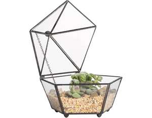 Terrarium suspendu de luxe pour la décoration intérieure, terrarium en verre multifonctionnel, support de pilier, décoration pour la maison, le jardin, les mariages et Noël - Product Image 4
