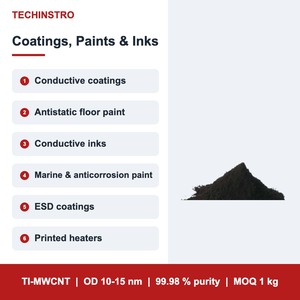 Nanotubes de carbone pour peinture et encre conductrices, poudre MWCNT, additif antistatique - Product Image 2