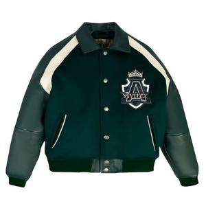 Veste en cuir Avirex personnalisée de haute qualité pour hommes, vêtements d'hiver, vestes universitaires en cuir Avirex, meilleure fabrication, marque personnalisée - Product Image 6