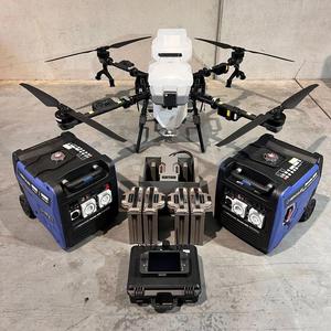 Pulvérisateur agricole 30L, kit de châssis de drone pliable en fibre de carbone et alliage d'aluminium, protection des cultures, UAV - Product Image 4