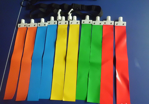 Conjunto de Cinturón con Bandera de Fútbol y Logotipo Personalizado, Equipo de Entrenamiento de Fútbol Ajustable para Adultos, Impresión Digital, Ropa Deportiva para Exteriores, Kit Deportivo Clovix - Product Image 5