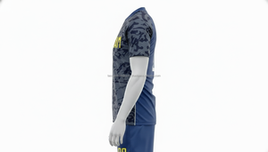Uniforme de football pour hommes, col en V réfléchissant, séchage rapide, respirant, personnalisable, OEM, vente en gros - Product Image 4