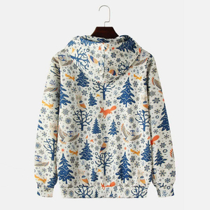 Sweat-shirt à capuche surdimensionné en coton pour femme, personnalisé OEM, pour la saison hivernale, à manches longues, de haute qualité, avec sublimation - Product Image 2