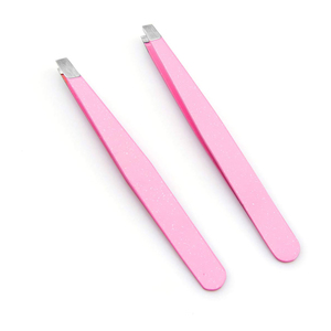 Pinzas para Cejas con Logotipo Personalizado, Pinzas para Cejas de Acero Inoxidable, Marca Privada, Pinzas para Cejas y Pestañas al por Mayor, Fabricante - Product Image 5
