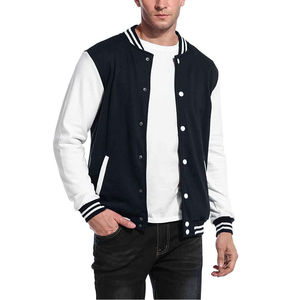 Chaqueta Acolchada Varsity con Capucha, Personalizada al por Mayor, de Algodón y Poliéster Genuinos, Resistente al Viento, Unisex, Invierno, Ecológica - Product Image 5