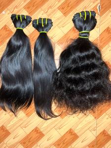 Cabello de Bebé Indio Virgen Remy |   100 Gramos |   Todos los colores son adecuados |   Doble Trama |   Máquina de Doble Trama |   Mechones para Trenzar y Tejer | - Product Image 3