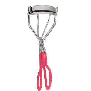 Recourbe-cils en acier inoxydable, outil de maquillage professionnel, outil ergonomique pour recourber les cils avec coussinets de remplacement en silicone souple - Product Image 3