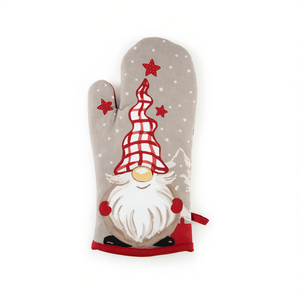 Guanto da Forno Excelsa Gnomo in Cotone 32xH2x18 Cm Multicolore - Product Image 3