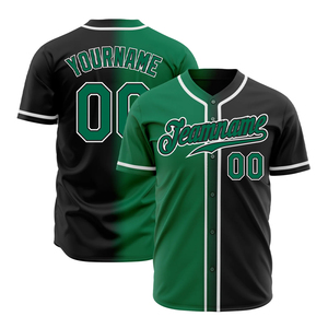 Camiseta de béisbol elegante de la mejor calidad con personalización, ropa deportiva de manga corta con impresión de logotipo personalizado - Product Image 1
