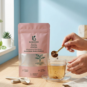 Poudre de racine de gingembre noir naturel de haute qualité, supplément à base de plantes Kaempferia Parviflora pour la force, l'endurance et le bien-être quotidien - Product Image 5