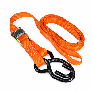 Correa de Amarre con Hebilla de Leva de 25 mm, Poliéster/PES, 250 kg, Certificación CE, con Gancho en S Personalizable para Sujeción de Carga, Marca Provina - Product Image 5