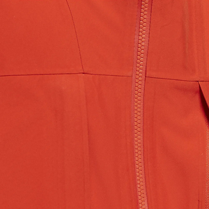 แจ็กเก็ตกันน้ำมีฮู้ดตั้งซิปสไตล์ไฮสตรีทย้อมสีเรียบสำหรับฤดูหนาวโลโก้ตามสั่ง - Product Image 3