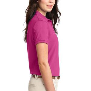 Hot Sale <b>Women</b> <b>Polo</b> <b>Shirts</b> Made From Lightweight Fabric With Custom Logo Embroidery Golf <b>Shirt</b> - Product Image 3