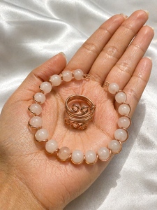 Pulsera de Cuentas de Ojo de Tigre, Piedra Natural, Joyería Hecha a Mano con Piedras Preciosas, Envuelta en Alambre de Cobre, Pulsera de Cristal Curativo, Estilo Lujoso - Product Image 5
