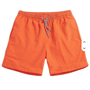 <b>Men's</b> <b>Orange</b> Mesh <b>Shorts</b> With Side Stripe Drawstring Waist Sporty Style Breathable Fabric - Product Image 4