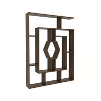 Librerías Modernas de Madera Maciza Multifuncionales Personalizadas, Estante de Exhibición Abierto para Decoración del Hogar, Sala de Estar, Oficina en Casa, Muebles para el Hogar