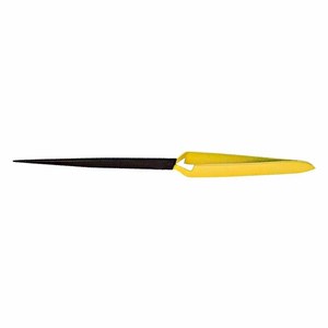 Pinzas de Pesca Manuales para Atado de Moscas, Acero Inoxidable, Punta Recta, Amarillo y Negro, Duraderas, Portátiles, para Uso en Arroyos, Carpas y Truchas - Product Image 4