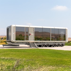 <b>Model</b> V9 Park Occupancy: 2-4 Length: 37.7ft Width: 10.8ft Height: 10.5ft <b>Building</b> Area: 390.0ft² - Product Image 1
