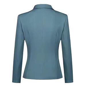 Wholesale Dropship Solid 3 Piece Anti-Wrinkle Women's Office Formal Suit <b>Set</b> <b>Blazer</b> Jacket Vest Trousers - Product Image 2