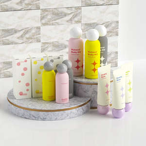 Vente en gros de flacons en plastique HDPE Slim Cosmo de 60 ml et 120 ml avec pulvérisateur à pompe, tube pour nettoyant visage, huile pour le corps, lotion, emballage personnalisé - Product Image 2