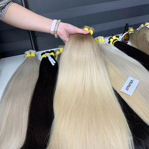 ผมแท้เวียดนามคุณภาพสูง เกรดเวอร์จิ้น เนื้อผมตรงธรรมชาติ ติดตั้งง่าย น้ำหนัก 100 กรัม แบบมัด ยี่ห้อ NASA HAIR VIETNAM - Product Image 1