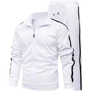 Conjunto Deportivo de Alta Calidad para Hombre, 2 Piezas, Casual, con Cierre Completo, para Correr, Hacer Ejercicio, Ropa Deportiva, Chándal 2026 - Product Image 4