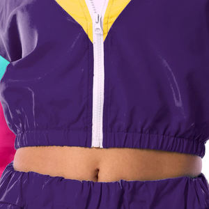 3 Piece <b>Zipper</b> <b>Jacket</b> and Trouser and Shorts 100% Nylon Custom Logo Oversized Windbreaker Tracksuit For Men Women - Product Image 2