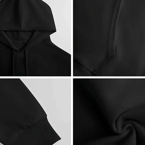 Nouveau style, dernière conception : Sweat à capuche zippé pour homme, style streetwear, en mélange de coton respirant, service OEM, meilleures ventes, design basique. - Product Image 3
