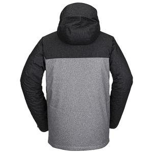 Chaqueta de Esquí con Capucha Personalizada al por Mayor para Hombre, Impermeable 10.000 mm, Abrigo Térmico de Forro Polar para Nieve, para Esquí de Montaña y Snowboard al Aire Libre - Product Image 3