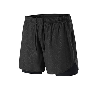 <b>Men</b> Gym Workout Running <b>Shorts</b> Quick Dry Breathable Lightweight <b>Compression</b> Athletic <b>Shorts</b> Anti-Wrinkle Elastic Waist Plus Size - Product Image 3