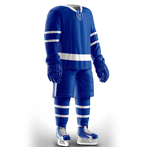 Uniforme de hockey sur glace par sublimation de qualité supérieure pour hommes, fabriqué au Pakistan, 100 % polyester, ensemble d'entraînement, prix de gros - Product Image 1