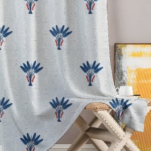Cortinas Tejidas Transpirables de Peso Medio de Alta Calidad, 260 GSM, para Ventanas y Puertas de Sala de Estar, Multicolores, Embalaje en Rollo - Product Image 3