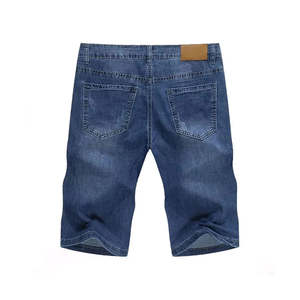 กางเกงยีนส์ขาสั้นทรงตรงสไตล์ใหม่ปี 2026 ระบายอากาศได้ดี น้ำหนักเบา ขายส่งสำหรับฤดูร้อน กางเกงยีนส์ลำลองแบบครึ่งตัวทรงคาร์โก้สำหรับผู้ชาย ผลิตในปากีสถาน รับผลิตแบบ OEM - Product Image 2