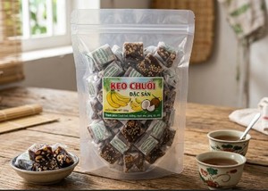 Caramelos de plátano OEM B2B 250g 500g en frasco PET, bolsa con cierre, caja de papel, venta al por mayor, precio competitivo para exportación, vida útil de 6 meses - Product Image 6