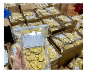 Tranches de gingembre 100 % naturelles avec croûte de sucre, fourniture directe usine pour l'exportation - Product Image 3