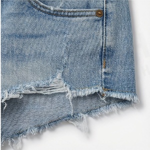 Shorts en jean grande taille pour femmes, couleur personnalisée, streetwear, 100 % coton, mode, demi-pantalon, jeans amples, Y2K - Product Image 6