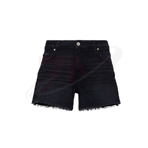 Pantalones Cortos de Mezclilla de Cintura Alta para Mujer, Corte Holgado, Lavado Suave, Ropa Casual de Verano, Colección de Moda Urbana - Product Image 1