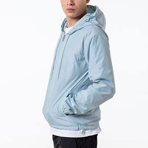 Streetwear <b>Thin</b> Unisex Casual Polyester Cargo Windbreaker <b>Jackets</b> with Hood <b>Waterproof</b> & Breathable Zipper Closure Customizable - Product Image 5