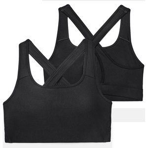 Sujetador deportivo de yoga sin costuras de alta calidad 2026 para mujer con diseños únicos, transpirable, para gimnasio y fitness, con logo frontal, precio mayorista - Product Image 1