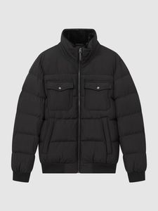 Blouson d'hiver pour homme, style streetwear, conception OEM, usage décontracté, prix bas, logo personnalisé sur le devant, blousons matelassés pour homme en vente - Product Image 6