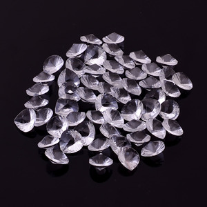 Cabujón curativo con forma de pera facetada de cristal Natural de la mejor calidad, cristal de piedras preciosas sueltas para hacer joyería, pendientes, pulsera - Product Image 1