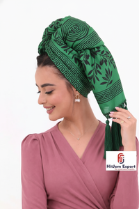 Pañuelos Cuadrados Elegantes para Mujer, Tela Ligera, Accesorios de Moda Suaves, Suministro al por Mayor, MOQ Bajo - Product Image 3