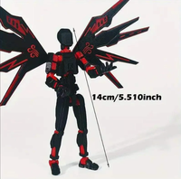 Figur Aksi Robot Titan T13 Berkualitas Tinggi Cetak 3D untuk Penggemar Game dan Kolektor, Tidak Perlu Perakitan