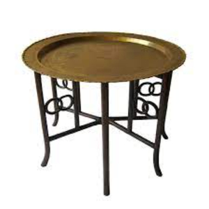 Mesa Consola de Diseño Moderno y Lujoso con Cubierta Metálica de Alta Calidad, Chapada en Oro, Ecológica, Duradera y Única, para Sala de Estar, Hogar u Hotel - Product Image 3