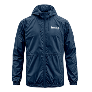 Veste coupe-vent imperméable Tenzo Intl Wholesale 2026 avec logo personnalisé sur le devant, en polyester/nylon, broderie, impression sur soie - Product Image 1