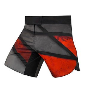 Concevez vos propres shorts MMA en toile non tissée 100% coton, taille haute élastique, séchage rapide, imperméables, respirants, personnalisés pour hommes - Product Image 2
